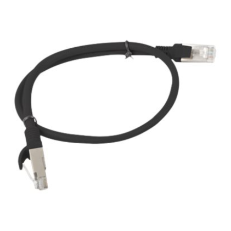 Lanberg | Patchcord CAT.6 UTP | PCU6-10CC-0050-BK | 0.5 m | Black