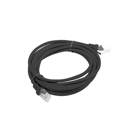 Lanberg | Patchcord CAT.6 UTP Fluke Passed | PCU6-10CC-0300-BK | 3 m | Black
