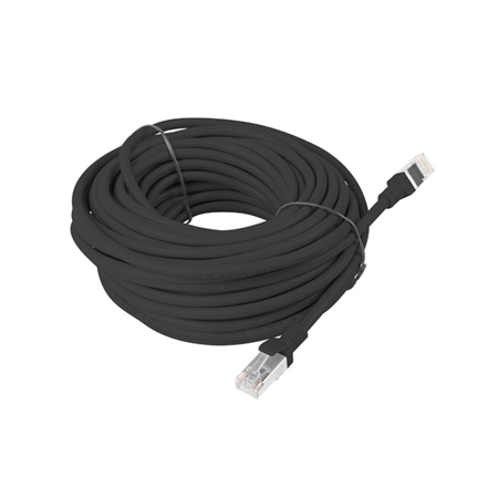 Lanberg | Patchcord CAT.6 UTP | PCU6-10CC-1500-BK | 15 m | Black