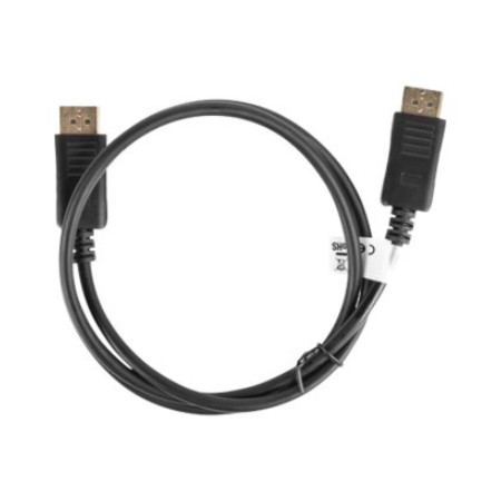Lanberg DisplayPort Cable 19 Pin V1.2 4K, 1M | CA-DPDP-10CC-0010-BK | DisplayPort to DisplayPort