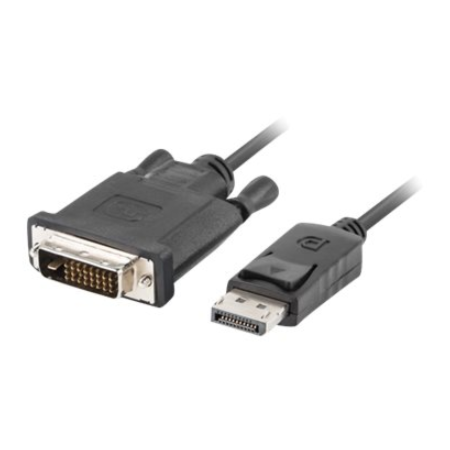 Lanberg Cable | CA-DPDV-10CU-0018-BK | DisplayPort to DVI-D | 1.8 m