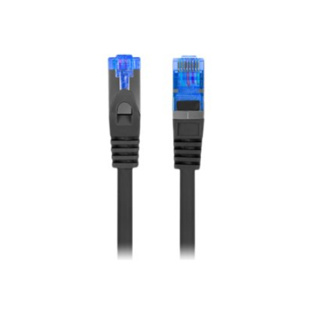Lanberg | Patchcord Cat.6A S/FTP LSZH CCA | PCF6A-10CC-1500-BK | 15 m | Black