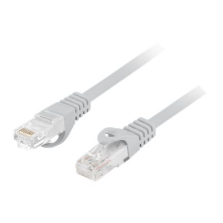 Lanberg | Patchcord Cat.6 UTP LSZH CU | PCU6-10CU-0100-S | 1 m | Grey