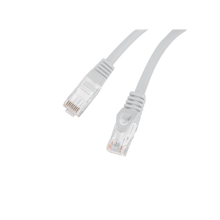 Lanberg | Patchcord Cat.6 UTP LSZH CU Fluke Passed, Grey | PCU6-10CU-0500-S | 5 m | Grey