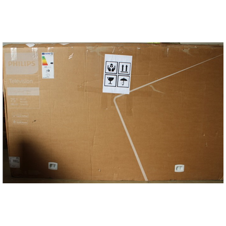 SALE OUT. Philips 4K QD Mini-LED TV | 75PML8709/12 | 75" | Smart TV | Google TV | UHD | Grey | REFURBISHED