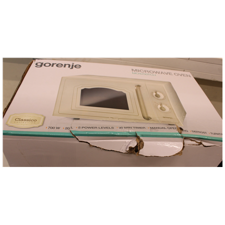 SALE OUT.  | Gorenje Microwave oven | MO4250TCLI | Free standing | 700 W | Beige | DAMAGED PACKAGING