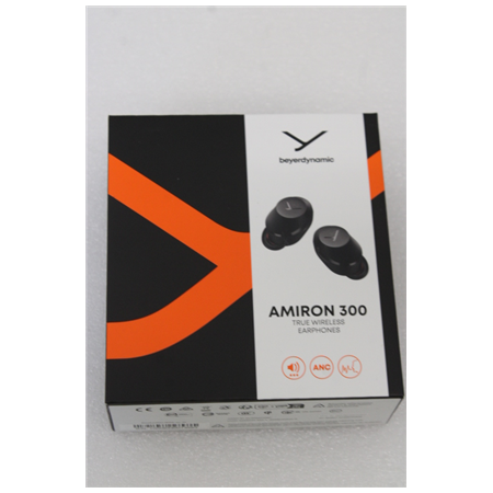 SALE OUT. Beyerdynamic AMIRON 300 TWS black TWS Earphones with charging case, eartips and USB cable | SALE OUT. Beyerdynamic Tru