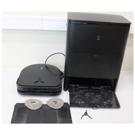 SALE OUT. Ecovacs DEEBOT X5 OMNI Vacuum cleaner, Robot, Wet&Dry, Operating time 164 min, Dust bin 0,25 L, 6400mAh, Black + Auto-