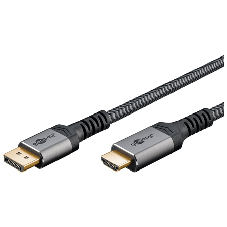 Goobay DisplayPort to HDMI Cable | 65268 | DisplayPort to HDMI