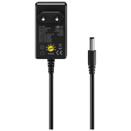 Goobay Universal Power Supply 5-15V, Max. 36W, 2.4A | 74436