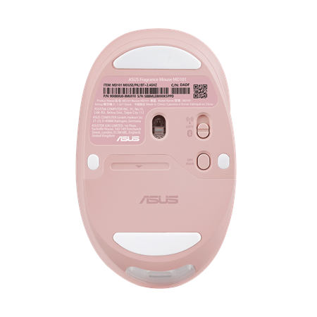 Asus Fragrance MD101 | Mouse | 2.4 GHz, Bluetooth | Rose Clay