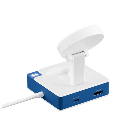 Hyper HyperDrive Flex MagCharge USB-C Hub, White/Blue | HD8100BUGL | HDMI ports quantity 1