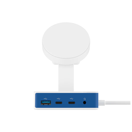 Hyper HyperDrive Flex MagCharge USB-C Hub, White/Blue | HD8100BUGL | HDMI ports quantity 1