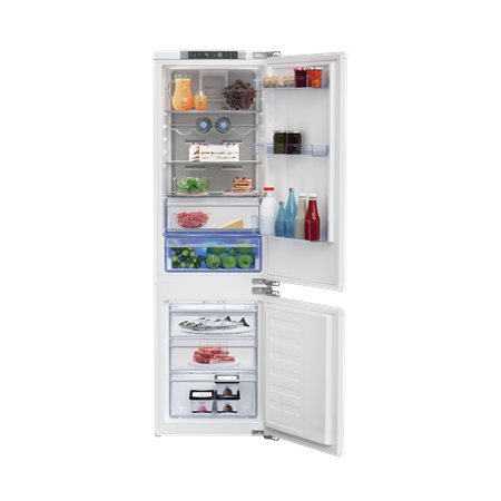 BEKO Refrigerator | BCNA275E4FN | Energy efficiency class E | Built-in | Combi | Height 177.5 cm | No Frost system | Fridge net
