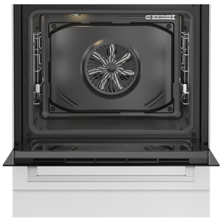 BEKO Cooker | FBM62330GWDTN | Hob type Gas | Oven type Electric | White | Width 60 cm | Grilling | LED | Depth 60 cm | 72 L
