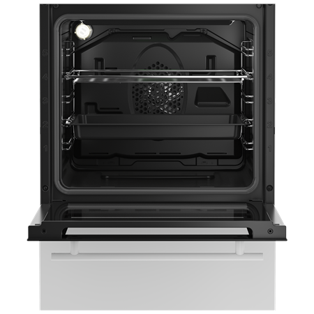 BEKO Cooker | FSM51339DWDS | Hob type Gas | Oven type Electric | White | Width 50 cm | Grilling | LED | Depth 60 cm | 60 L