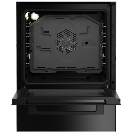 BEKO Cooker | FSM59305BDT | Hob type Induction | Oven type Electric | Black | Width 50 cm | Grilling | Depth 60 cm | 60 L