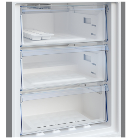 BEKO Refrigerator | B3RCNA344HG | Energy efficiency class E | Free standing | Combi | Height 179.6 cm | No Frost system | Fridge