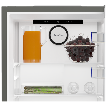 BEKO Refrigerator | B5RCNA405HXBR1 | Energy efficiency class D | Free standing | Combi | Height 203.5 cm | No Frost system | Fri