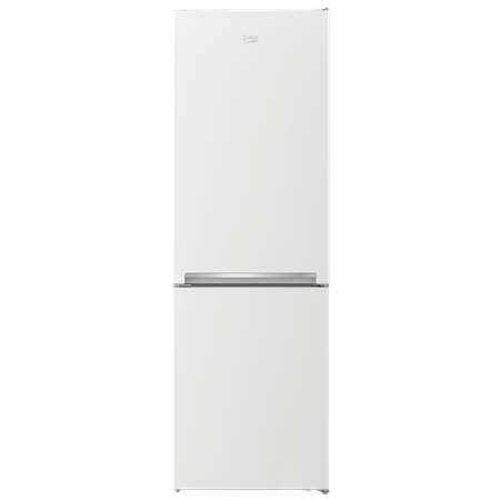 BEKO Refrigerator | RCSA366K40WN | Energy efficiency class E | Free standing | Combi | Height 185.2 cm | Fridge net capacity 223