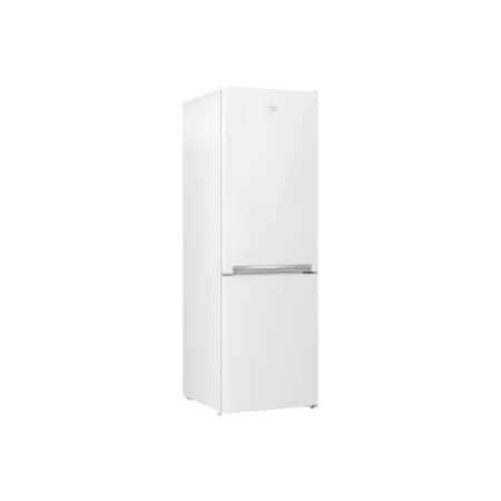 BEKO Refrigerator | RCSA366K40WN | Energy efficiency class E | Free standing | Combi | Height 185.2 cm | Fridge net capacity 223