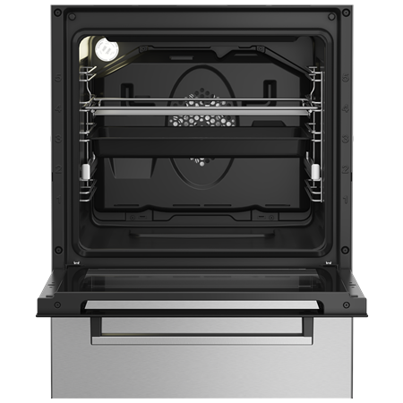 BEKO Cooker | FSM52321DXDT | Hob type Gas | Oven type Electric | Stainless Steel | Width 50 cm | Grilling | Depth 60 cm | 60 L