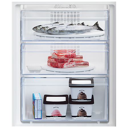 BEKO Refrigerator | BCHA275K41SN | Energy efficiency class E | Built-in | Combi | Height 177.5 cm | No Frost system | Fridge net