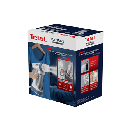 TEFAL Steamer | DT8722E0 Pure Force 2in1 | Handheld | 1800 W | 0.18 L | 35 g/min