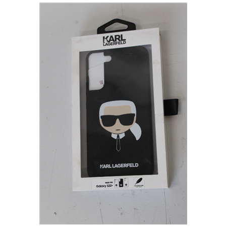 SALE OUT. Karl Lagerfeld KLHCS22MSLKHBK S22+ S906 black hardcase Silicone Karl`s Head DIRTY PACKAGING | SALE OUT. SALE OUT. Karl