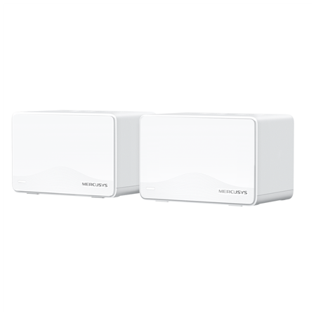 Mercusys BE3600 Whole Home Mesh Wi-Fi 7 System | Halo H25BE (2-pack) | 802.11ax | Ethernet LAN (RJ-45) ports 1 | Mesh Support Ye
