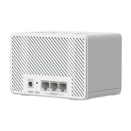 Mercusys BE3600 Whole Home Mesh Wi-Fi 7 System | Halo H25BE (2-pack) | 802.11ax | Ethernet LAN (RJ-45) ports 1 | Mesh Support Ye