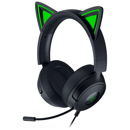 Razer Gaming Headset | Kraken Kitty V3 X | Wired | Over-Ear | Microphone | Black