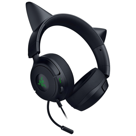 Razer Gaming Headset | Kraken Kitty V3 X | Wired | Over-Ear | Microphone | Black