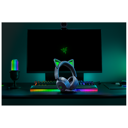 Razer Gaming Headset | Kraken Kitty V3 X | Wired | Over-Ear | Microphone | Black