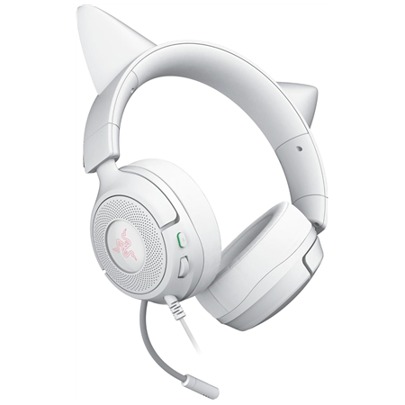 Razer Gaming Headset | Kraken Kitty V3 X | Wired | Over-Ear | Microphone | White