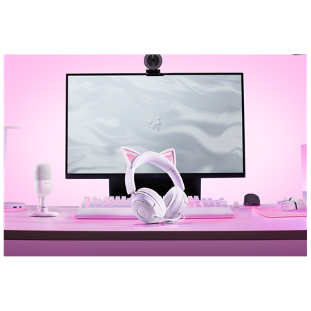 Razer Gaming Headset | Kraken Kitty V3 X | Wired | Over-Ear | Microphone | White