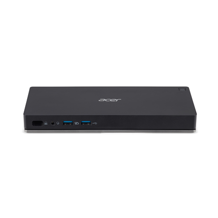 Acer USB TYPE-C Docking Station II - EU Power Cord, Black | Ethernet LAN (RJ-45) ports 1 | USB 3.0 (3.1 Gen 1) ports quantity 2