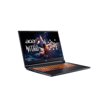 Acer | Nitro V 17 AI ANV17-41-R27Z | Obsidian Black | 17.3 " | IPS | QHD | 2560 x 1440 pixels | AMD Ryzen 7 | 260 | 32 GB | DDR5
