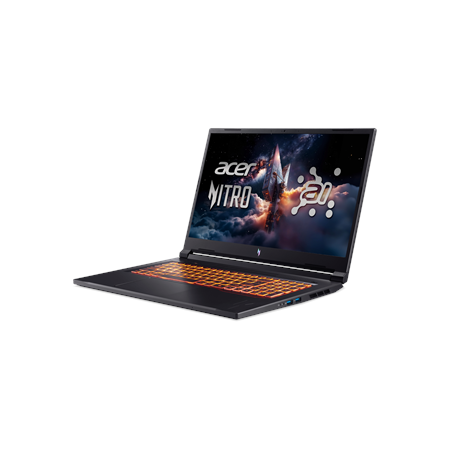 Acer | Nitro V 17 AI ANV17-41-R27Z | Obsidian Black | 17.3 " | IPS | QHD | 2560 x 1440 pixels | AMD Ryzen 7 | 260 | 32 GB | DDR5
