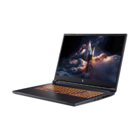 Acer | Nitro V 17 AI ANV17-41-R27Z | Obsidian Black | 17.3 " | IPS | QHD | 2560 x 1440 pixels | AMD Ryzen 7 | 260 | 32 GB | DDR5