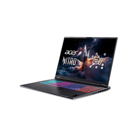 Acer | Nitro 18 AI AN18-61-R40J | Obsidian Black | 18 " | IPS | WQXGA | 2560 x 1600 pixels | AMD Ryzen AI 7 | 350 | 16 GB | DDR5
