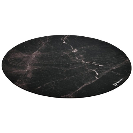 Arozzi Zona Round Floor Pad | Black Marble