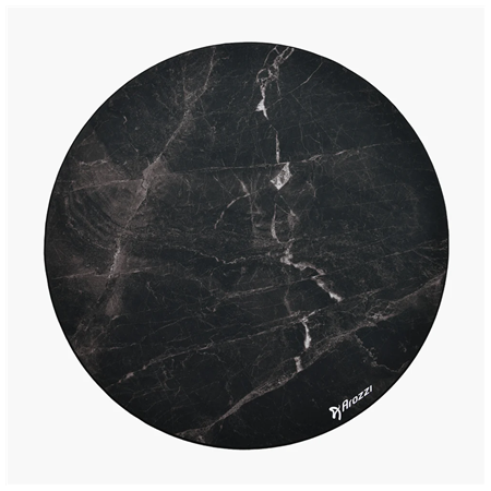 Arozzi Zona Round Floor Pad | Black Marble