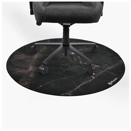 Arozzi Zona Round Floor Pad | Black Marble