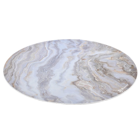 Arozzi Zona Round Floor Pad | White Marble