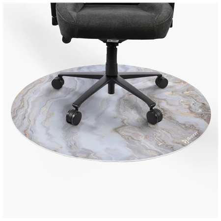 Arozzi Zona Round Floor Pad | White Marble