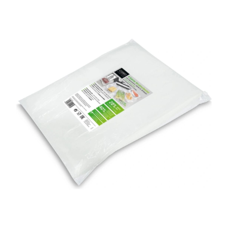 Caso | 4 Stars Structured Bags 30 x 40 cm, 60 pcs | Transparent