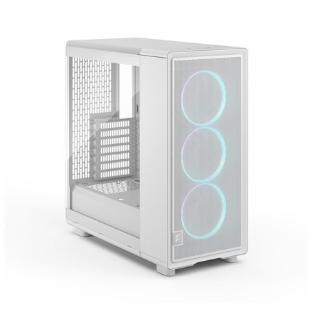 Fractal Design Case | Epoch | White TG RGB Clear Tint | ATX | Power supply included No
