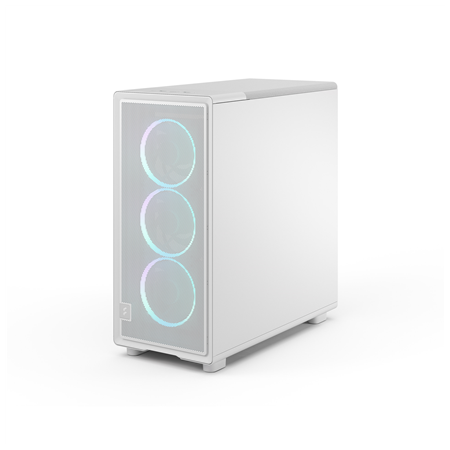 Fractal Design Case | Epoch | White TG RGB Clear Tint | ATX | Power supply included No