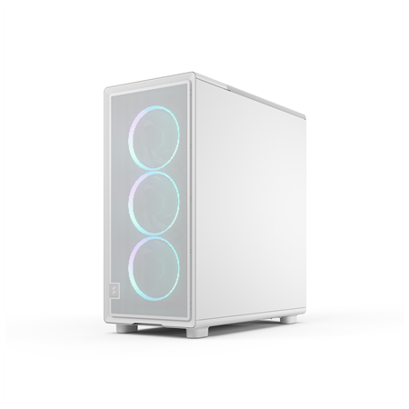 Fractal Design Case | Epoch | White TG RGB Clear Tint | ATX | Power supply included No